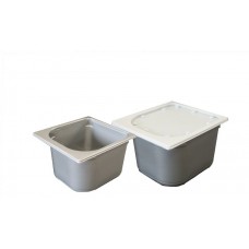 Barquette à glace 2500 ml gn ps gris 178x162 h120 cm