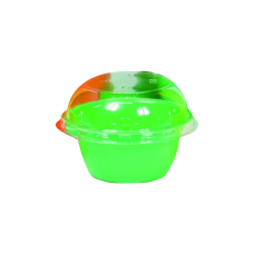 Petit pot à glace en plastique opaque Sunnycup vert 250 ml