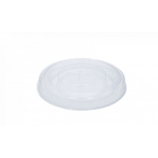 Couvercle plat transparent BIOPLA pour gobelets d78mm 300 ml