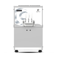 Machine de comptoir pour glace à l’italienne 2 parfums + 1 mix - BC EASY 2 GR (à gravité) 