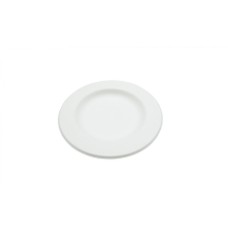 Assiette plate Bio Eco pulpe de cellulose bord large ø18 cm