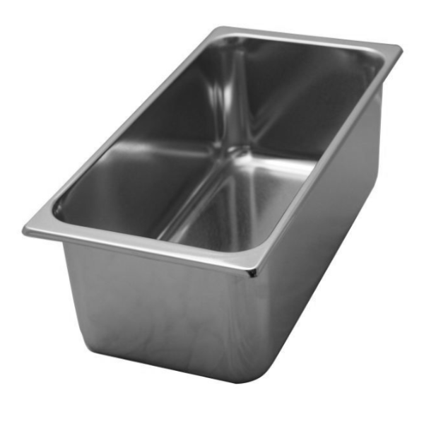 Bac inox - GE330165120 - Dimensions 330x165x120 mm