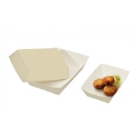 Barquettes alimentaires Plain Cream