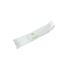 Bis+ Serviette Bio Eco C-PLA  (Fourchette/Cuillère/Serviette) 