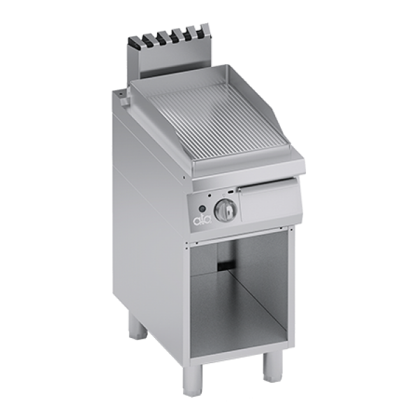 GRILLADE GAZ NERVUREE + BAIE OUVERTE - SOLUTION LINE - C2GFR05VV