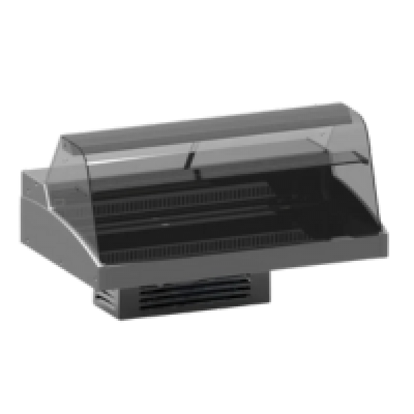 Virtine pour market Tecfrigo - DELICIOUS 1250 C DE - Dimensions 1256x790x810 mm