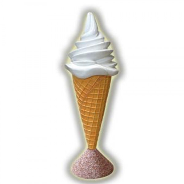 Stop-trottoir 3D Cornet de glace à l'italienne 145 cm - Code EG004