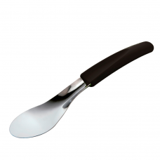 Spatule en acier avec manche ergonomique en plastique - GESP-E noir - Dimensions 200 mm
