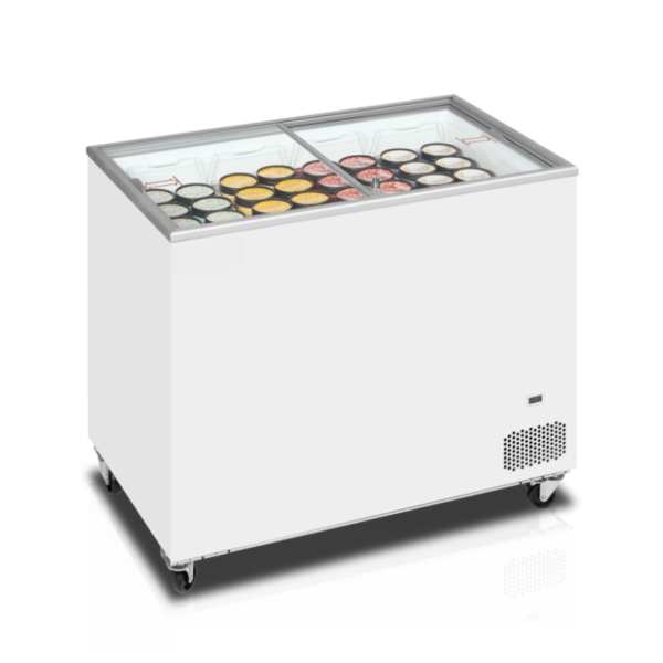 Congélateurs de crème glacée vitrés -  IC301SC (-24 à -14 °C) Dimensions extérieures (LxPxH 1010 x 630 x 892 mm