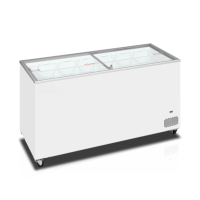 Congélateurs de crème glacée vitrés -  IC501SC (-24 à -14 °C) Dimensions extérieures (LxPxH) 1550 x 630 x 892 mm