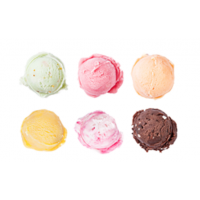 INGREDIENTS AND MIX FOR ICE CREAM