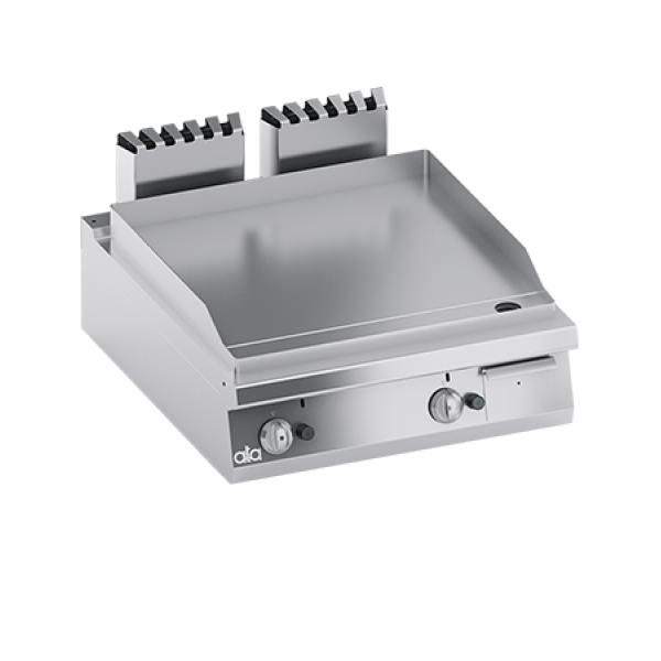 GRILLADE A GAZ AVEC PLAQUE LISSE A POSER - SOLUTION LINE - K4GFLS10TT