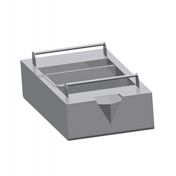 FRITEUSES - BAC DE RECUPERATION DE L'HUILE AVEC FILTRE EN INOX - C2VOFG