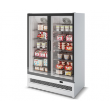 Vitrine verticale pour glace - Marin TB 1000 Dimensions extérieures (L x P x H) 1340 x 740 x 1935 mm