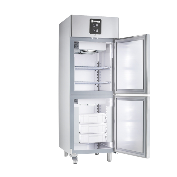 Armoire réfrigérée pour la restauration - Premium PM 700 P TN-FS - -2+8/-5+5 °C - 282 / 298 l - Dimensions (LxPxH) 702x845x2040 mm