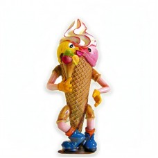 Sculpture originale 3D Goloso + Cornet de crème glacée 215 cm - Code SG008