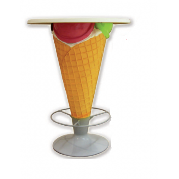 Table 3D Cornet de glace 95 cm - Code SG042