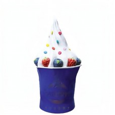 Stop-trottoir 3D Yaourt glacé + Fruits 150 cm - Code SG095