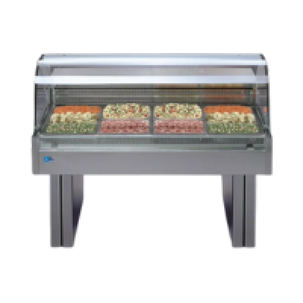 Virtine pour market Tecfrigo - SHOPPING 2000 COLD GN - Dimensions 2038x960x615 mm