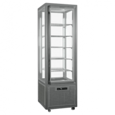 Vitrine verticale positive Tecfrigo - SNELLE 360 Q CIOCCO - 595x640x1890 mm - 360 L