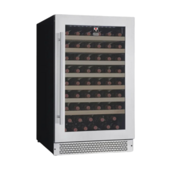 Vitrine à vin positive Tecfrigo - SOMMELIER 80/1 PLUS - Dimensions 595x710x1000 mm