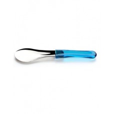 Spatule en acier avec manche en polycarbonate - GESP-DELUXE bleu - Dimensions 260 mm