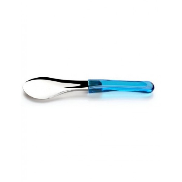 Spatule en acier avec manche en polycarbonate - GESP-DELUXE bleu - Dimensions 260 mm