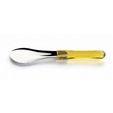 Spatule en acier avec manche en polycarbonate - GESP-DELUXE jaune - Dimensions 260 mm