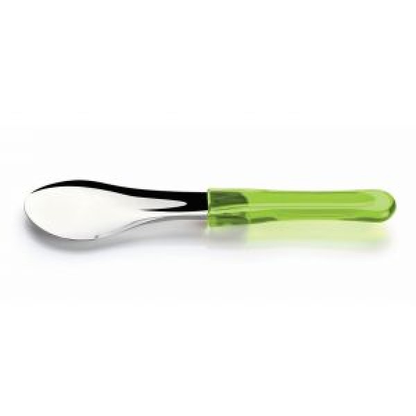 Spatule en acier avec manche en polycarbonate - GESP-DELUXE vert - Dimensions 260 mm
