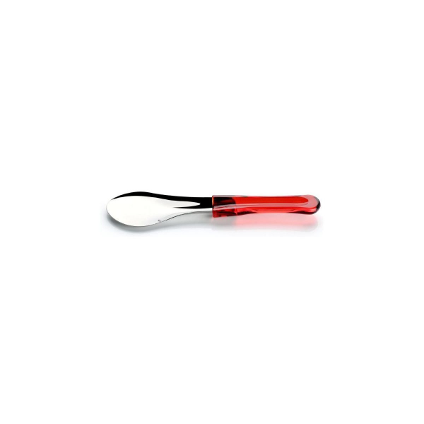 Spatule en acier avec manche en polycarbonate - GESP-DELUXE rouge - Dimensions 260 mm