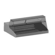 Virtine pour market Tecfrigo - SUPER 1500 DE - Dimensions 1506x939x530 mm
