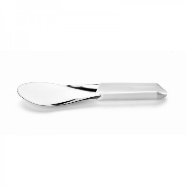 Spatule blanche avec manche en plastique pour carapine  - P76 - Dimensions 200 mm
