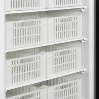 Armoires de stockage - UF600 W/BASKETS (-24 à -10 °C) Dimensions extérieures (LxPxH) 777 x 695 x 1895 mm