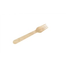 Fourchette en bois de bambou 16 cm