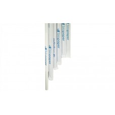 Pailles droites en papier emballées individuellement dm6 h200 mm