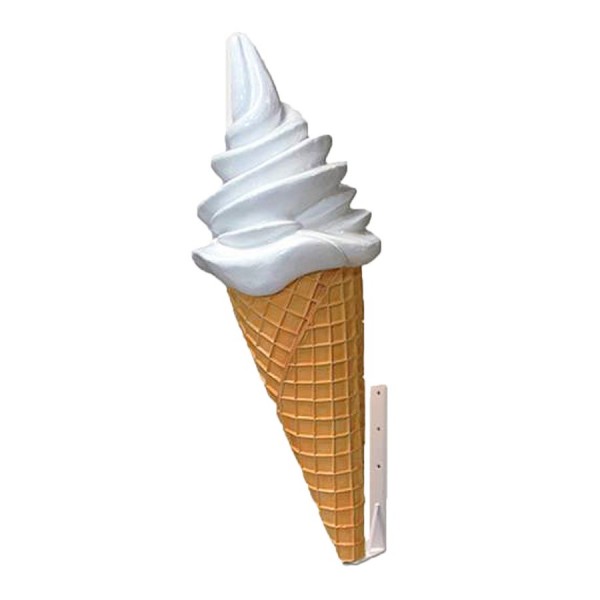 Enseigne murale 3D Cornet de glace à l'italienne 122 cm - Code EG007