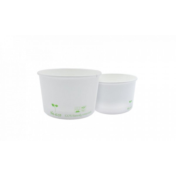 Petit pot à glace Bio Eco 70 ml