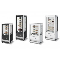 Vitrines verticales pour le chocolat