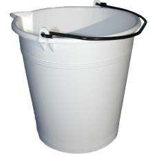 Seau en polypropylène avec échelle de mesure - P972 - 12L - Dimensions 30 mm