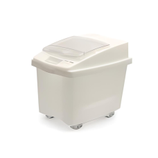 Bac en polypropylène avec couvercle - TRP80 - 80 L - Dimensions 650x435x560 mm