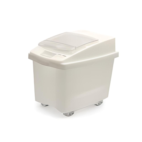Bac en polypropylène avec couvercle - TRP80 - 80 L - Dimensions 650x435x560 mm